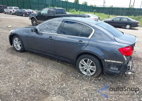 2010 Infiniti G37X из США, поврежденный, VIN JN1CV6AR9AM451326